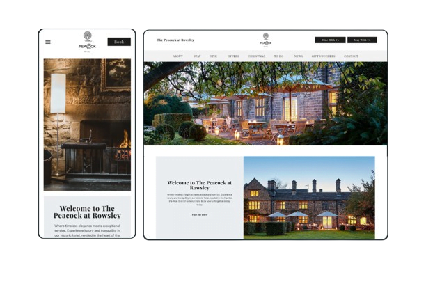 peacock website being developed